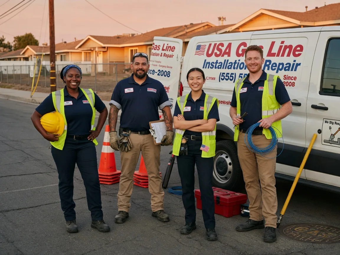 Gas Line Installation company in Reardan, WA